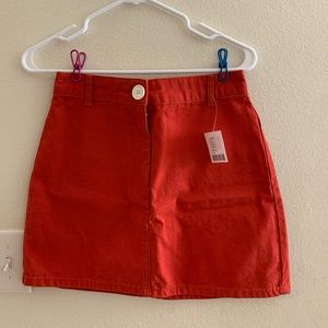 Urban outfitters canvas skirt